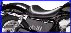 Harley Le Pera Bare Bones Solo Seat Single Cover 04-22 XL Sportster LF-006 Black