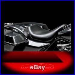 LE PERA Bare Bones Smooth Solo Seat 08-15 Harley Davidson Touring Models LK-005