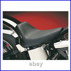 LE Pera Bare Bones Solo Seat Basket Weave For 00-07 Softail WithUp To 150mm Tire
