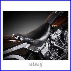 LE Pera Bare Bones Solo Seat Smooth For 18-21 Softail Heritage FLHCS Classic