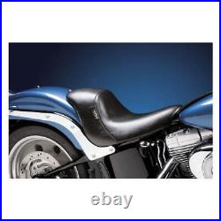 LE Pera Bare Bones Up-Front Solo Seat Smooth For 06-17 Softail With200mm Tire