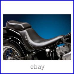 LE Pera Motorcycle Bare Bones Solo Seat Smooth For 06-17 Softail With 200mm Tire