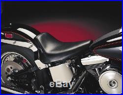 Le Pera Bare Bones Biker Gel Solo Seat for 2008-2014 Harley Softail 150mm Tires