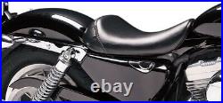 Le Pera Bare Bones LT Series Solo Seat Smooth Blk For H-D XL 883 R ABS 2014-2015