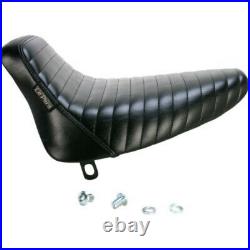 Le Pera Bare Bones Pleated Stitch Solo Seat Harley 1984-1999 Softail FXST FLST