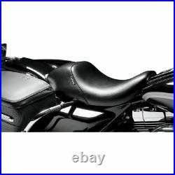 Le Pera Bare Bones Smooth Up Front Solo Seat for Harley Touring FLH/T 08-16