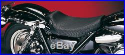 Le Pera Bare Bones Solo Basket Weave For 1982-94 Harley-Davidson FXR