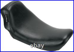 Le Pera Bare Bones Solo Front Seat Smooth Black For Harley FLD 1690 2012-2013