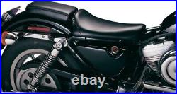 Le Pera Bare Bones Solo Seat Biker Gel Vinyl LG-006 Black 49-9900