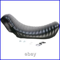 Le Pera Bare Bones Solo Seat Pleated FXD'06-'17 (Black) LK-001PT
