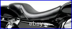 Le Pera Bare Bones Solo Seat Smooth Black For Harley XL 1200 C 2007-2016