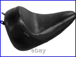 Le Pera Bare Bones Up Front Smooth Seat Black Vinyl For 13-14 FXSBSE, 14-17 FXSB