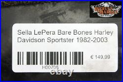 Le Pera Bare Bones solo seat Harley Davidson Sportster 1982-2003 H00706
