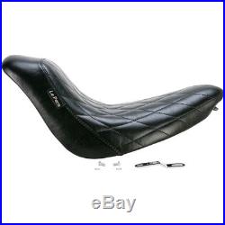 Le Pera Diamond Bare Bones Solo Seat for 2006-17 Harley Softail FXST FLSTF/B