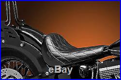Le Pera Diamond Bare Bones Solo Seat for Harley Softail Slim & Blackline