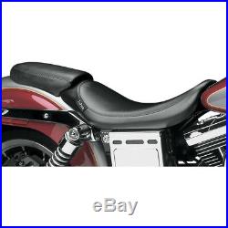 Le Pera LGK-001P Smooth Rear Bare Bones Pillion Seat Biker Gel 06-17 Harley Dyna