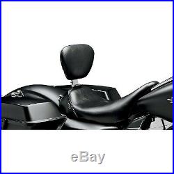 Le Pera LK-005BR Bare Bones Solo Seat with Backrest, Smooth Harley Electra G