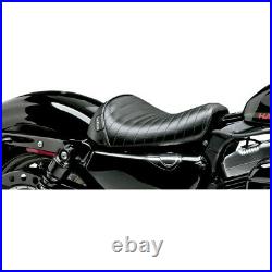 Le Pera LK-006 PT Pleated Stitch Bare Bones Solo Driver Seat Harley XL1200X/V