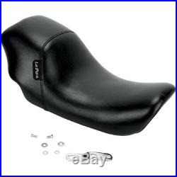 Le Pera LKU-001 Smooth Up Front Vinyl Bare Bones Solo Seat 06-17 Harley Dyna FXD