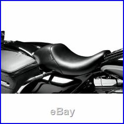 Le Pera LKU-005 Bare Bones Smooth Up Front Solo Seat Harley FLH/T 08-18