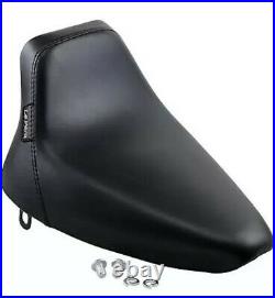 Le Pera LN-007 Smooth Black Stitch Bare Bones Solo Seat 84-99 Softail