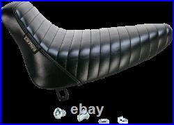 Le Pera LN-007PT Bare Bones Solo Seat Pleated- for Harley 84-99 Softail