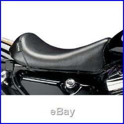Le Pera LT-006 Smooth Black Bare Bones LT 10 Wide Solo Seat Harley XL 82-03