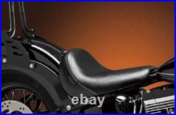 Le Pera Lepera Bare Bones Black Smooth Solo Seat Harley Softail Slim Blackline