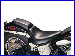 Le Pera Moto Motorcycle Motorbike Bare Bones Smooth Solo Seat Black Vinyl