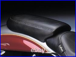 Le Pera Motorcycle Bare Bones Pillion Pad Smooth Black Vinyl For 96-03 FXDWG