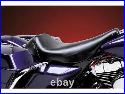 Le Pera Motorcycle Bare Bones Solo Seat Smooth Black Vinyl For 02-07 Touring