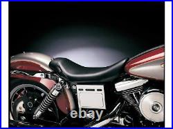 Le Pera Motorcycle Bare Bones Solo Seat Smooth Black Vinyl For 04-05 Dyna
