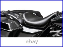 Le Pera Motorcycle Bare Bones Solo Seat Smooth Black Vinyl For 08-23 Touring