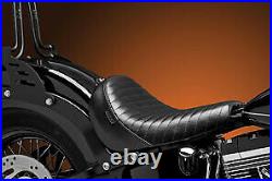 Le Pera Pleated Bare Bones Solo Seat Harley 12-14 Softail Slim 11-14 Blackline