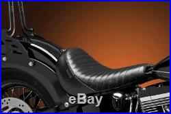 Le Pera Pleated Bare Bones Solo Seat for Harley Softail Slim & Blackline