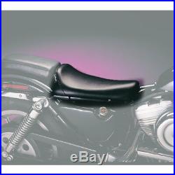 Le Pera Smooth Bare Bones Solo Seat with Biker Gel 1986-2003 Harley Sportster XL