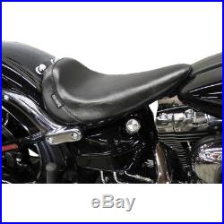 Le Pera Smooth Black LKB-007 Bare Bones Solo Seat Harley Breakout FXSB 13-17