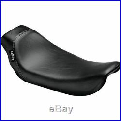 Le Pera Smooth Black Vinyl Bare Bones Solo Seat for Harley 96-03 Dyna FXDWG
