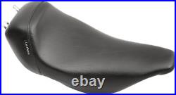 Le Pera Solo Bare Bones Smooth Front Seat Black For Harley FLHT 1450 2002-2003