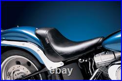 LePera Bare Bones Black Solo Gel Motorcycle Seat Harley Softail FXST 2006-2010