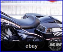 LePera Bare Bones Solo Seat Stretched Paul Yaffe Gas Tank Harley Touring Bagger