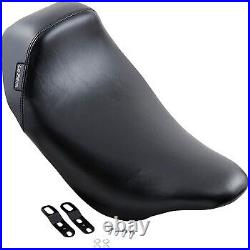 LePera Smooth Plain Bare Bones Solo Seat for Harley Touring 08-21