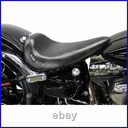 LePera Smooth Up-Front Bare Bones Solo Seat for 2013-2016 Harley Softail FXSB