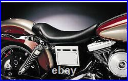 LePera Vinyl Bare Bones Solo Seat Harley Dyna FXDWG 1996-2003