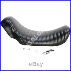 Sella Seats Le Pera Bare Bones Pleated solo seat Harley D. FXD/FXDWG/FLD 06-17
