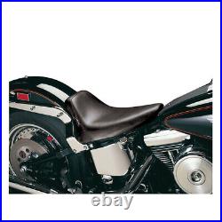 Solo Rigid Seat Black Low Sleek Le Pera Smooth with Biker Gel Bare Bones LG-009 X6